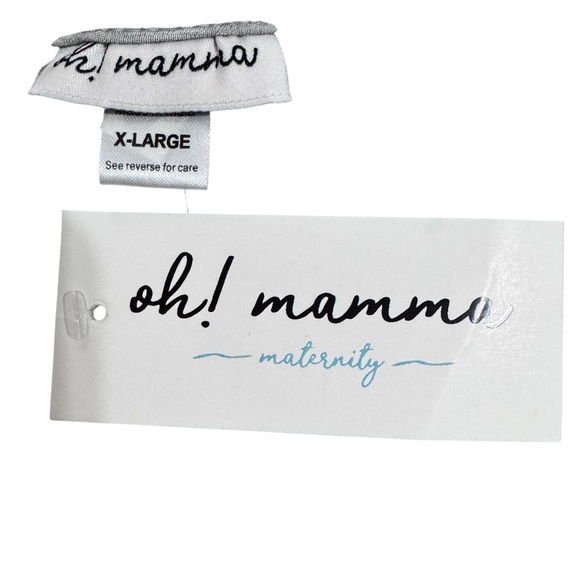 Lot of two Oh! Mamma maternity dresses size XL - Picture 7 of 7